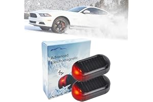 2Pcs Electromagnetic Wave Anti Freezing And Snow Removal Device, Solar Powered Car Interference Antifreeze Device, Fast and E