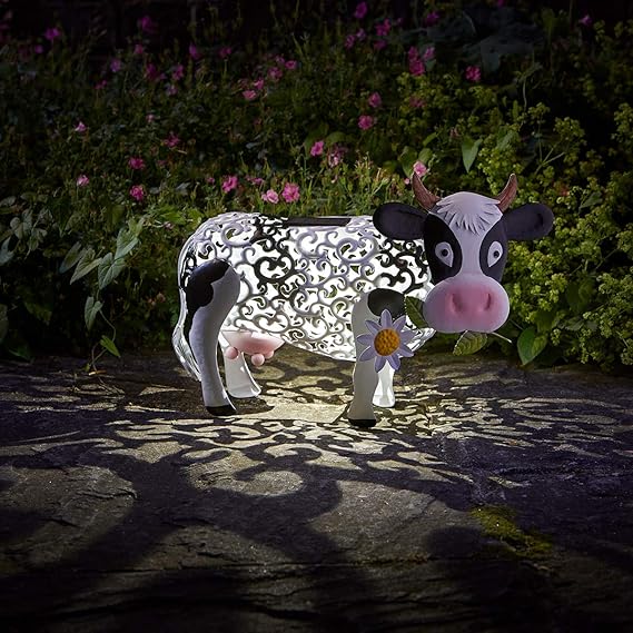 Solar Powered Animals Outdoor Garden Ornaments WeatherResistant