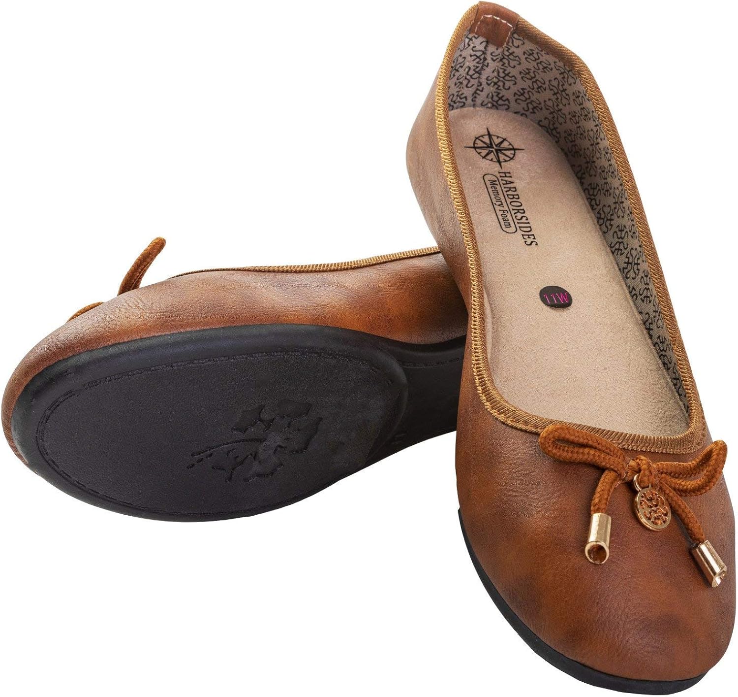 harborsides memory foam flats