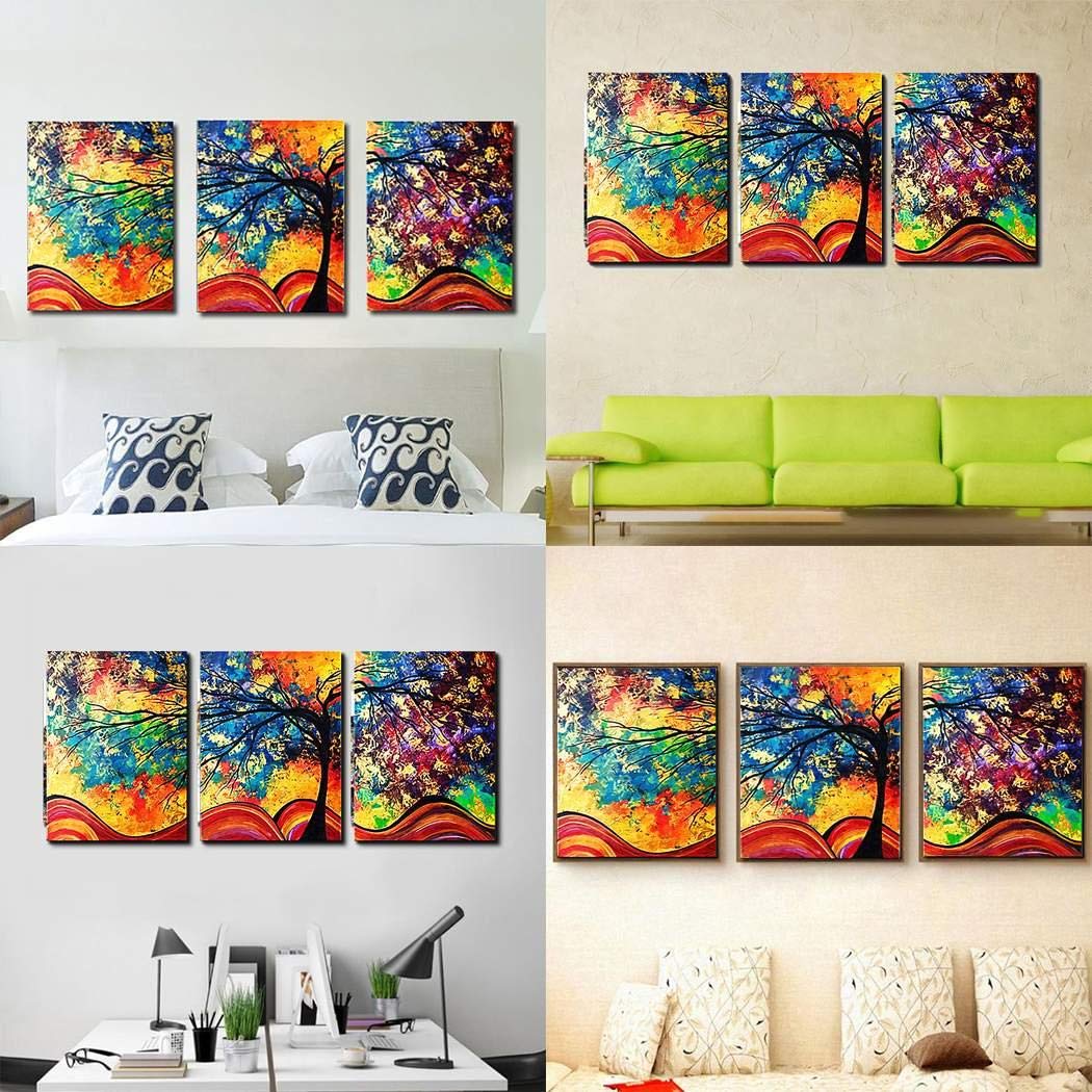 fnemo Pintura sin Marco de Moda Decoración de Oficina en casa Pintura Colgante Pinturas artísticas