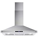 COSMO COS-63190S Wall Mount Range Hood, Ducted