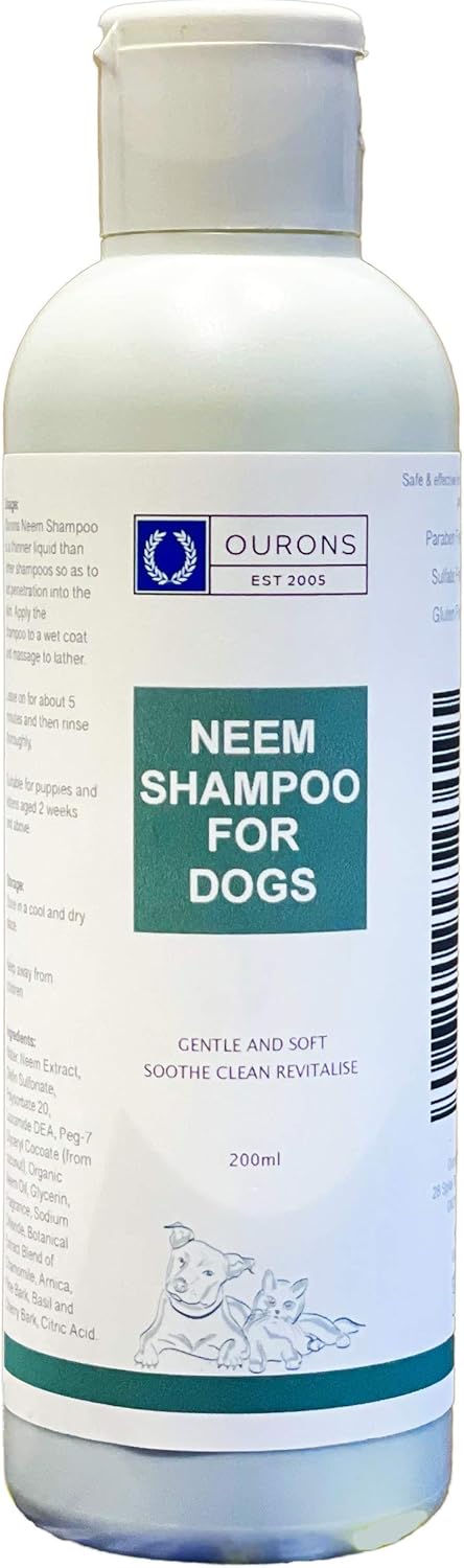 Ourons Neem Shampoo For Dogs 250ml