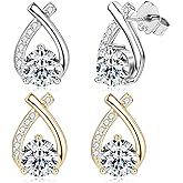 Lucpee Lymphatic Earrings, Slimaoo Halolux Lymphvity Germanium Lymph Flow Drainage Detox Magnetogen Earring Acupuncture Therapy Slimming Sparkly Zircon Jewelry Gift