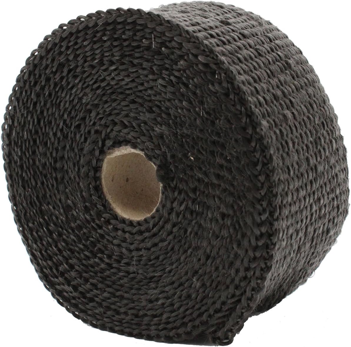 TAKPART 5M x 5cm Car Titanium Exhaust Heat Ties Wrap Roll Black Tape for Motorcycle with 10 Cable Ties 20cm - Image 3