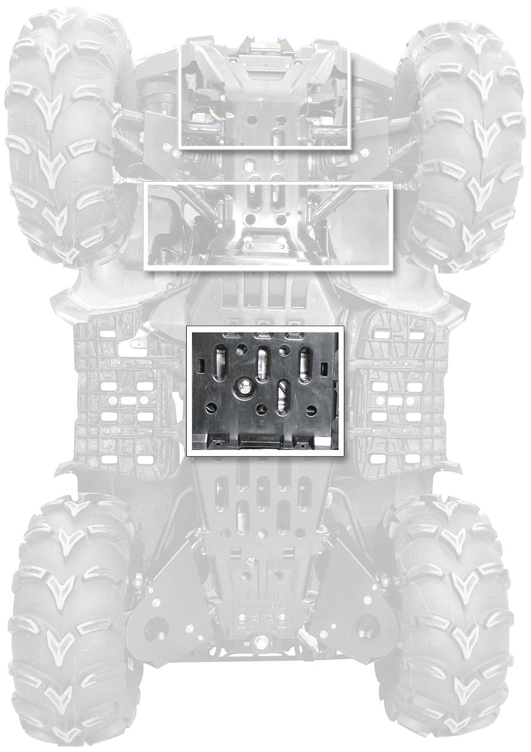 Amazon.com: Kolpin 15-1580 Mount Kit (Atv Plow-Honda 450 Foreman):  Automotive