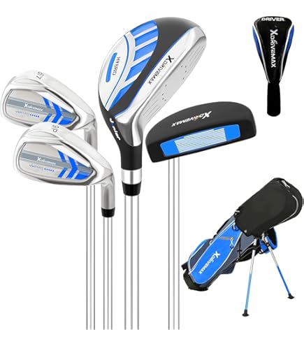 Amazon.com : PowerBilt Junior Boys' Ages 5-8 Blue Series Left