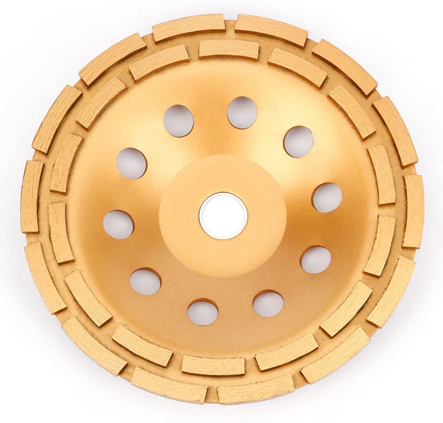 APlus Concrete Grinding Diamond Disc, 230mm/9.05", Diamond Cup Wheel for Angle Grinder, Compatible with Marble, Stone, Granite, Ceramic
