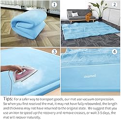 Baby Play Mat for Floor,1.3" Thick Memory foam