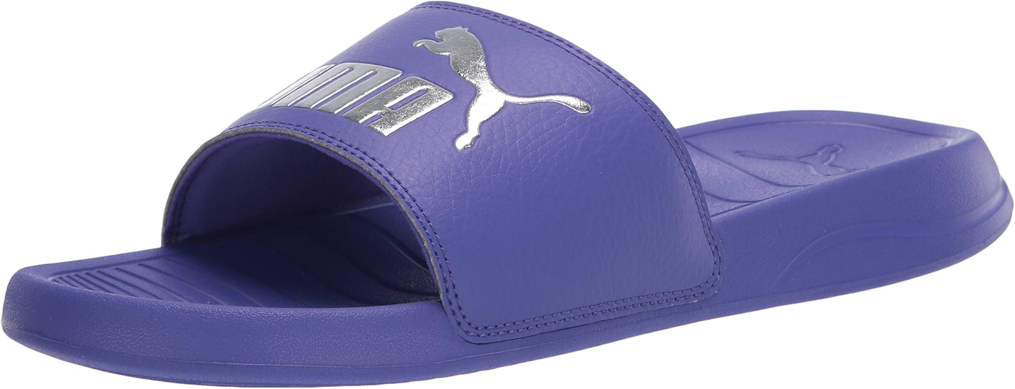 puma metallic slides