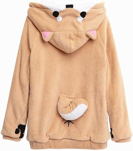 Amazon Sakura Cos 長袖 柴犬パーカー パーカー 柔らかい 二種類 薄着 厚着 高品質 S Xxlサイズ M厚着 コスプレ 仮装 通販