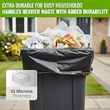 EcoBag 50 Pack Strong Heavy Duty Refuse Sacks 100L 33 Micron Recyclable view 3