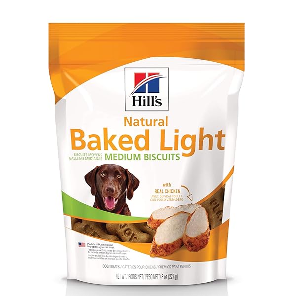 HILL’S NATURAL BAKED LIGHT BISCUITS, ALL LIFE STAGES,...