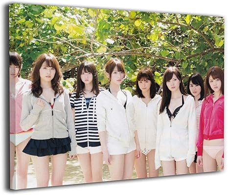 Amazon Co Jp 乃木坂46 人気 絵画 北欧 写真 高精細プリント画 応援グッズ 装飾画 壁画 おしゃれ ポスター インテリア アートパネル かわいい インナーフレーム キャンバスアート 雰囲気 癒し イラスト 現代美術 部屋 寝室 壁飾り 湿気を防ぐ フレームなし プレゼント