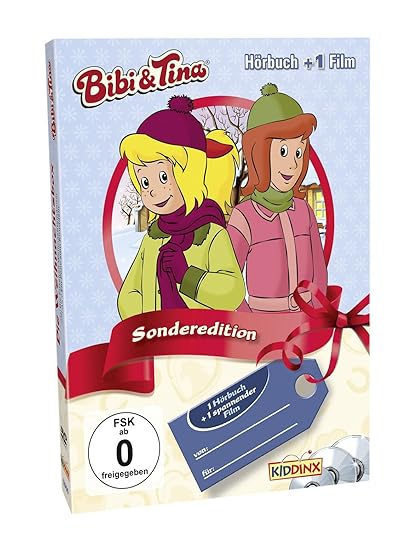 Bibi und Tina, Weihnachts Special, 1 Hörbuch + 1 Film [3 DVDs]