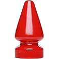 Master Series The Destructor Butt Plug For unisex-adult, Large, Red