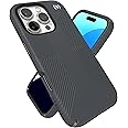 Speck iPhone 16 Pro Case - Slim Phone Case iPhone 16 Pro - iPhone 16 Pro Phone Case - Presidio 2 Grip - Charcoal Grey/Bronze