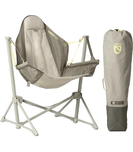 ニーモ・イクイップメント　スターゲイズ キャンプチェア スカラベ オリーブ Amazon.com: NEMO Equipment Stargaze EVO-X Reclining Camp Chair