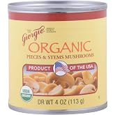 Giorgio Foods Organic Pieces And Stems Mushrooms, 4 Oz
