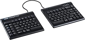 Kinesis Freestyle2 Blue Wireless Ergonomic Keyboard for Mac (9