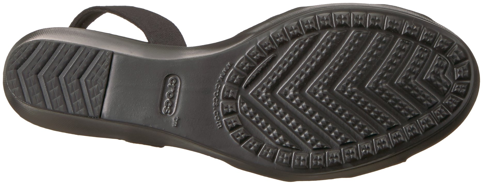 Crocs Women's Leigh II Adjustable Ankle Strap Wedge Comfort Sandal - Image 4