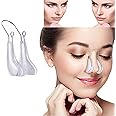 Nose Shaper Clip Nose Beauty Up Lifting Silicone Pain-Free Nose Bridge Straightener Corrector Slimming Rhinoplasty Device for Wide Crooked Nose High Up Tool