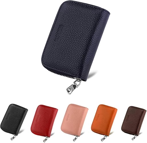 Amazon Kupeers 本革 クレジットカードケース Rfid カード入れ スキミング防止 ミニ財布 軽量 じゃばら 大容量 コインケース 男女兼用 クレジットカードケース
