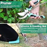 LBSTP 10 Piece Garden Tool Set with Storage Bag Garden Tools Gift Kit view 2
