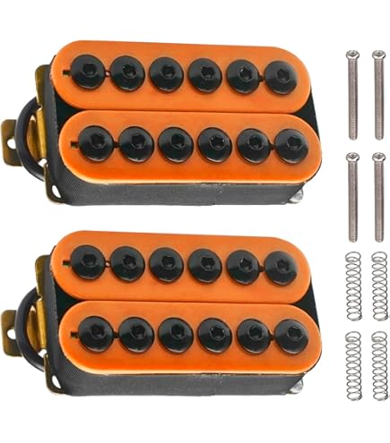 Amazon.com: KAISH Set of 3 Orange w/Black Number ST Strat