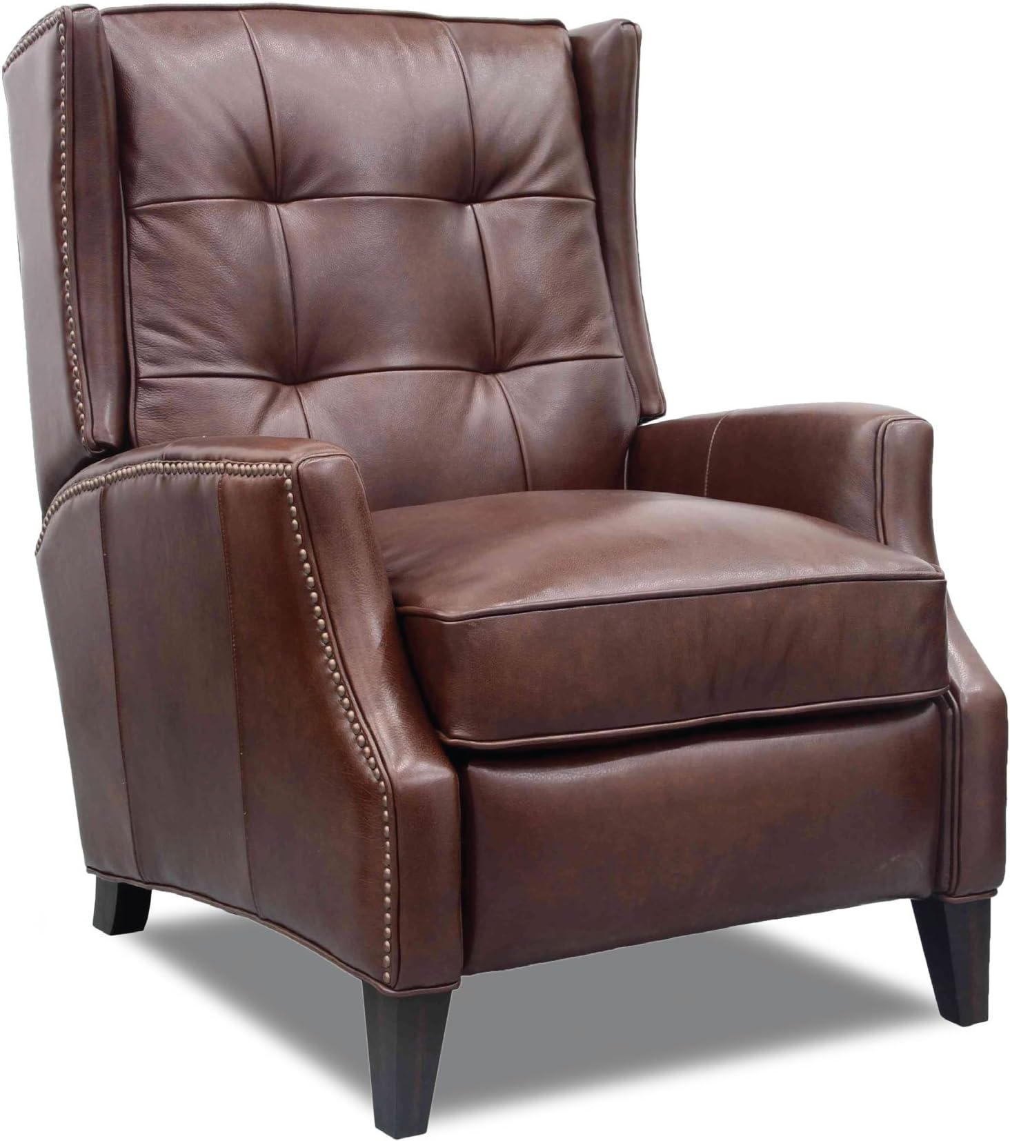 Barcalounger Lincoln II All Top Grain Leather Recliner Chair - Shoreham Chocolate