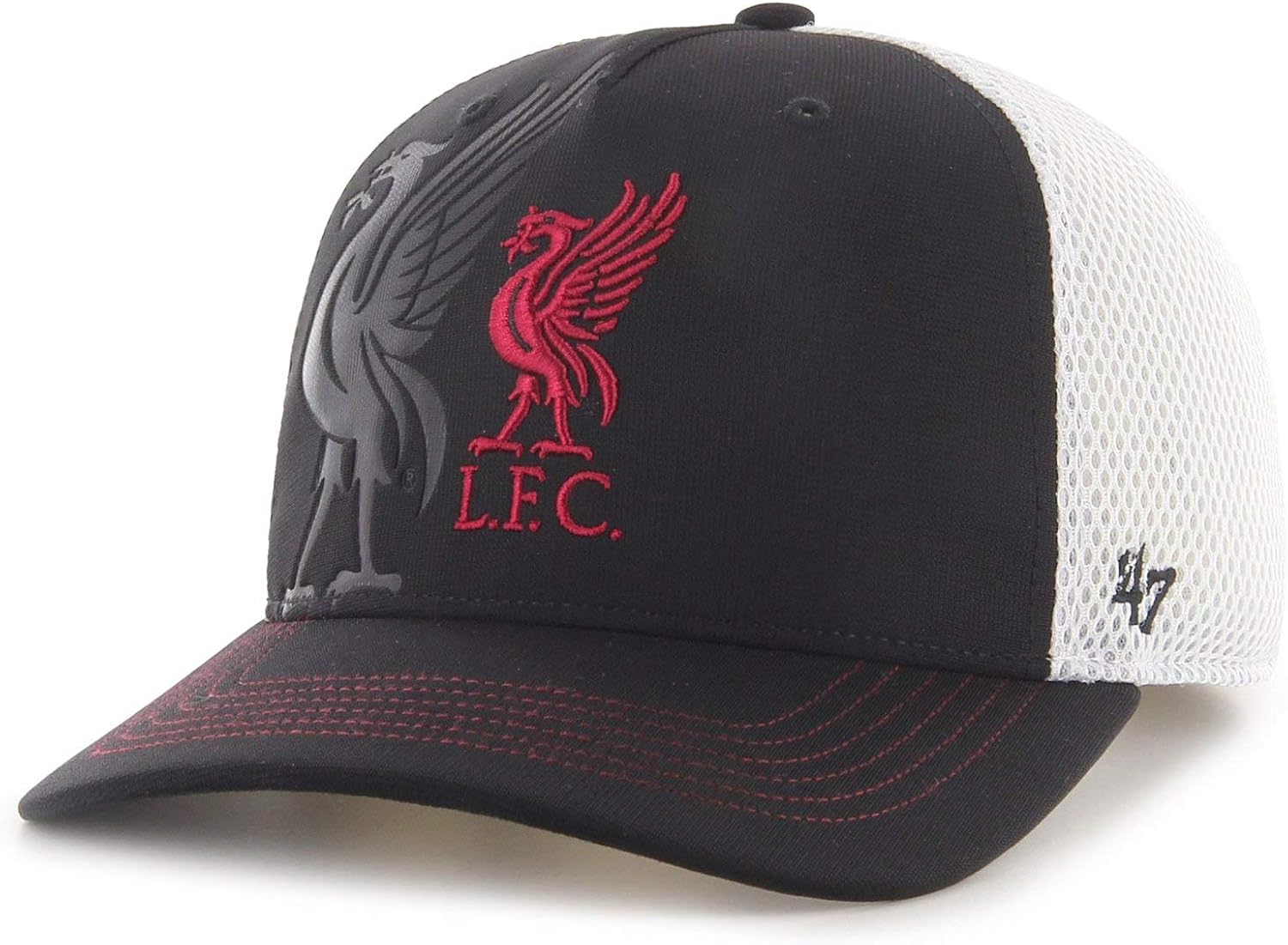 lfc nike adults dark grey trucker cap