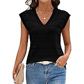 AKEWEI Sweater Vest Women Sleeveless Knitted V Neck Cap Sleeve Pullover Tank Tops 2025 Summer Fall Fashion Causal Trendy