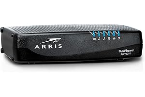 ARRIS SURFboard SBV3202 DOCSIS 3.0 Cable Modem | Comcast Xfinity Internet & Voice | 1 Gbps Port | 2 Telephony Ports | 800 Mbps Max with Xfinity Internet Plans | 2 Year Warranty
