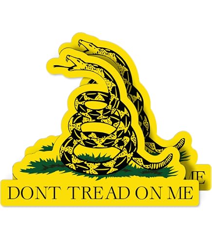 Calcomanía De Vinilo Perforado Bandera De Gadsden Para Ventana Trasera De Camión - Diseño 'Don't Tread On Me'