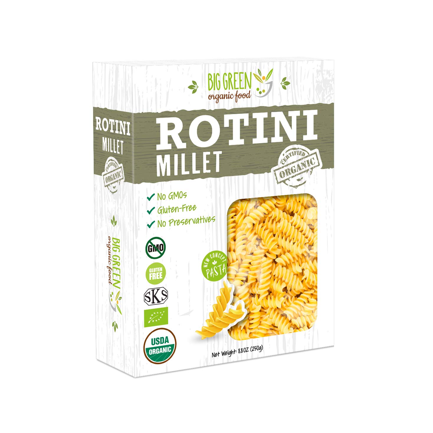 Organic Millet Rotini-image
