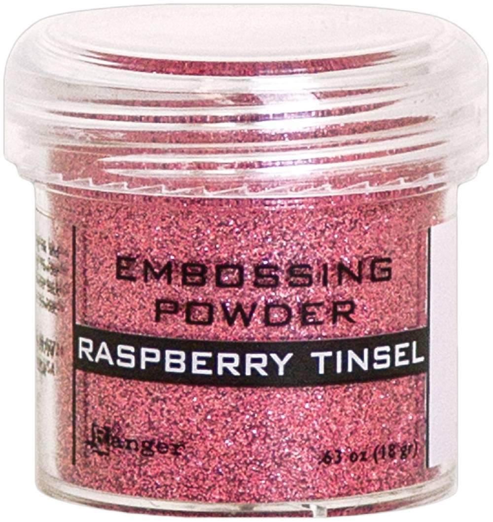 RANGER INDUSTRIES Embossing Powder RASP TINSL, Raspberry Tinsel, One Size