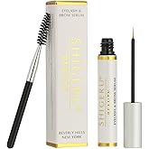 SHIGERU Lash and Brow Natural Oil-Free Growth Serum, Japanese Salon Formula for Longer, Thicker, Fuller Appearing Lashes – 5ml