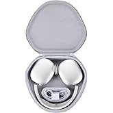 Peyyargo Hard Carrying Case with Sleep Mode Replacement for Apple AirPods Max Wireless Over-Ear Headphones (White)