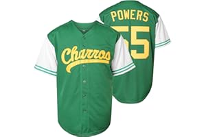 NJKA Kenny Powers #55 Baseball Jersey Shirt Eastbound and Down Movie Baseball Jersey Stitched