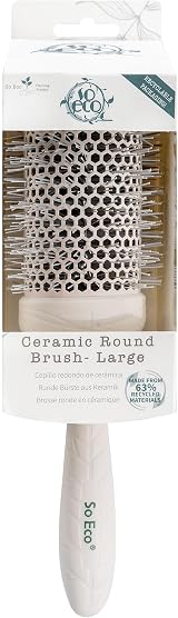 So Eco Large 53mm Thermo Ceramic Round Brush with Bioplastic Handle