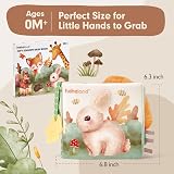 hahaland Baby Toys Soft Cloth Book Peek-a-Boo Forest 0-6 Months view 7