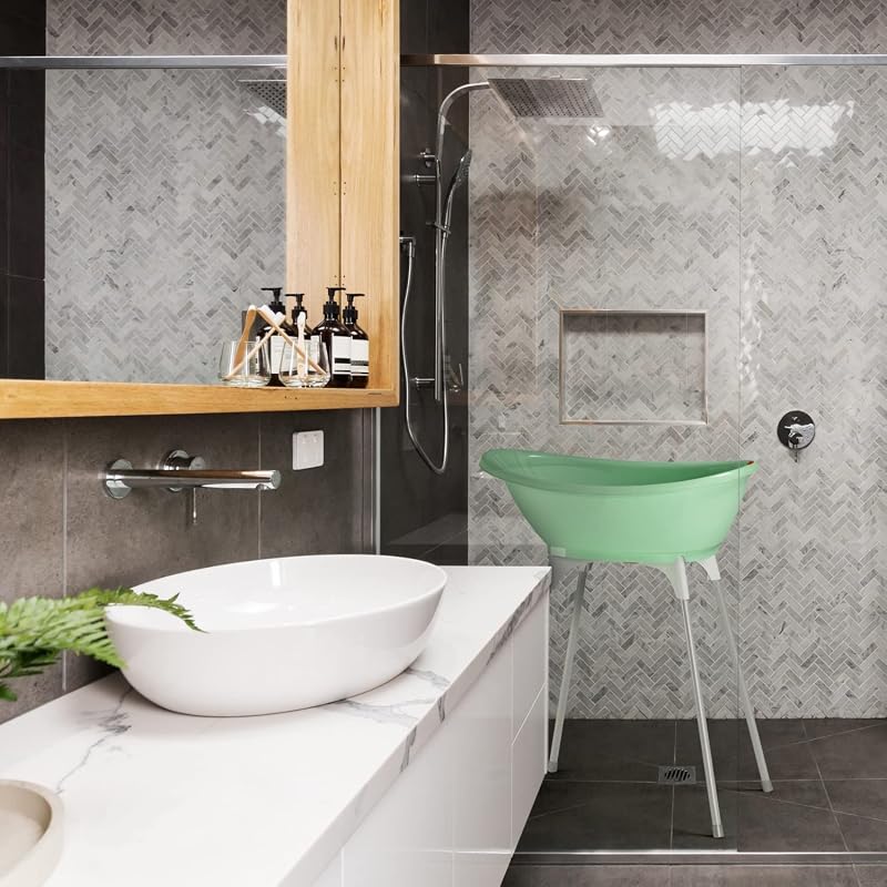 Kit Bella bañera más soporte - Perfecto para la hora del baño desde 0-12 meses - Rosa