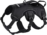 rabbitgoo Escape-Proof Dog Harness Medium Large Handle Reflective Adjustable