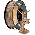 Creality Wood Filament PLA, 3D Printer Filament 1.75 mm, Smooth Silk Texture, Toughness, 1kg(2.2lbs)/Spool Printing Filament, for All FDM Printers (Wood)
