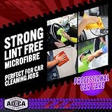 AIDEA Microfibre Cleaning Cloths 50 Pack Premium All-Purpose Car Towels 30x30 cm view 4