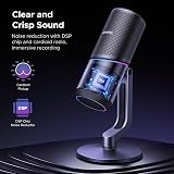 UGREEN USB Microphone 24bit/96KHz RGB Cardioid Condenser PC Mic view 9