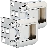 CZU Home Door Lock Security, Upgraded Safety Childproof Door Reinforcement Lock Latch (2-Pack), Extra Defend Door Lock for Inward Swinging Door