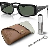 Ray-Ban RB4395 KILIANE BIO-BASED Square-Round Shaped Sunglasses for Men & Women with Official RAYBAN Eyewear Kit