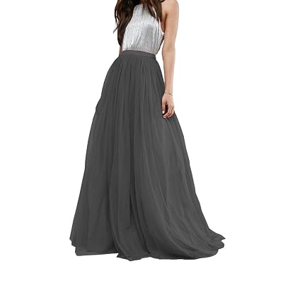 Uswear Women's Tulle Skirt – Perfect For Weddings, Bridesmaids & Special Occasions – Maxi Tutu Dress - View #4