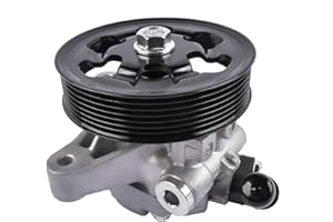Enocos 21-5341 Power Steering Pump with Pulley Compatible with 2003 2004 2005 2006 2007 H'onda Accord EX LX 2.4L Replace# 56110-RAA-A01, 96-5341