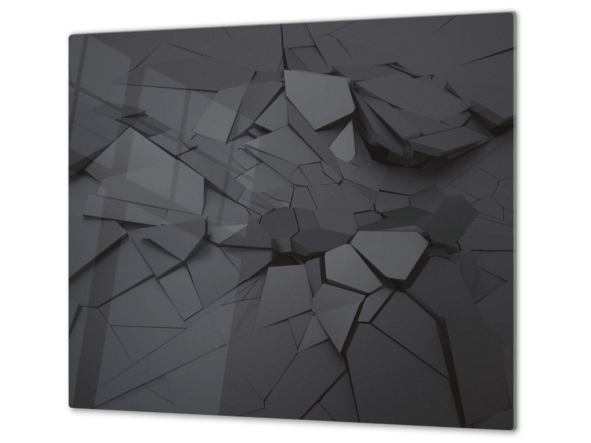 Tempered Glass Kitchen Board – Impact & Scratch Resistant; Measures: Single: 23,62” x 20,47”; Double: 2 x 11,81” x 20,47”; D10A Textures Series A: Texture 16